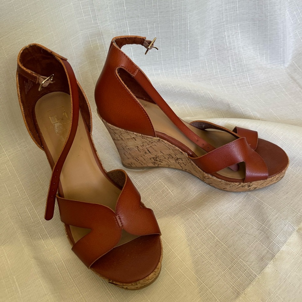 Brown Wedges/ Heels